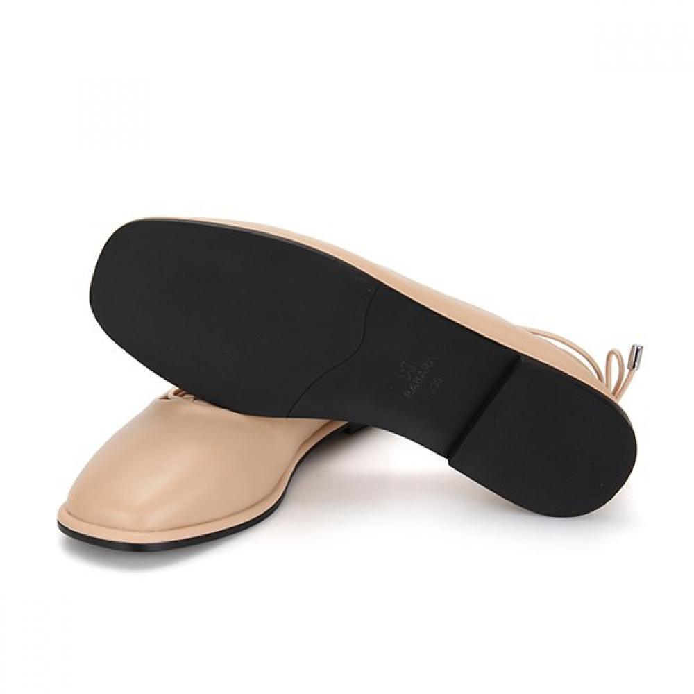 Barbara Leather Ballerina Mary Jane Flat 1cm Bbj133be
