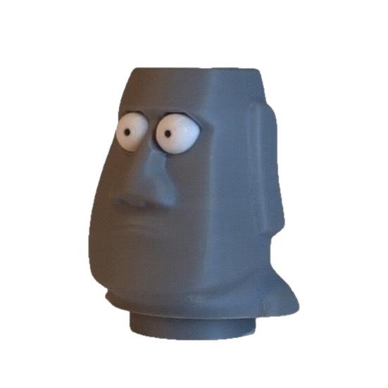 

Cactus Squeeze Toy Press to Pop Eyes Stress Ball Funny Stress Relief Figurine for Desk Office Portable Decompression Gadget for Kids Adults A