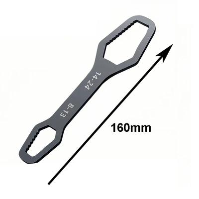 8-24mm Universal Torx Wrench Self-tightening Adjustable Glasses Wrench Board Double-head Torx Spanner Hand Tools for Factory