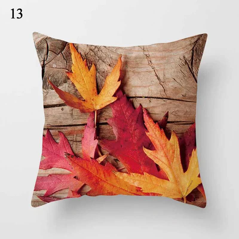 Sofa Car Pillowcase Home Decor Tropical Palm Tree Green Cushion Cover Decorative