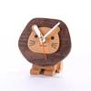 New Creative Mini Student Clock Cartoon Lion Desktop Alarm Clock Children's Cute Bedroom Silent Mechanical Ins Bedside Ornaments