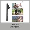Chain Slack Measurement Tool Bike Chain Tools Aluminum Alloy Gauge Accurate Portable Measurement For Motorcycle Repair Road