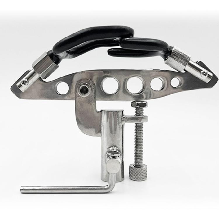 Universal Stainless Steel Fishing Support Tool Adjustable Fish Poles Holder Support Stand Ground Insert Bracket