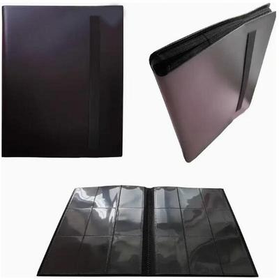 1pc Trading Card Collector Holder 4/9/12-Pocket Binder Portable Storage Case Suitable for Game Cards Baseball Football Cards