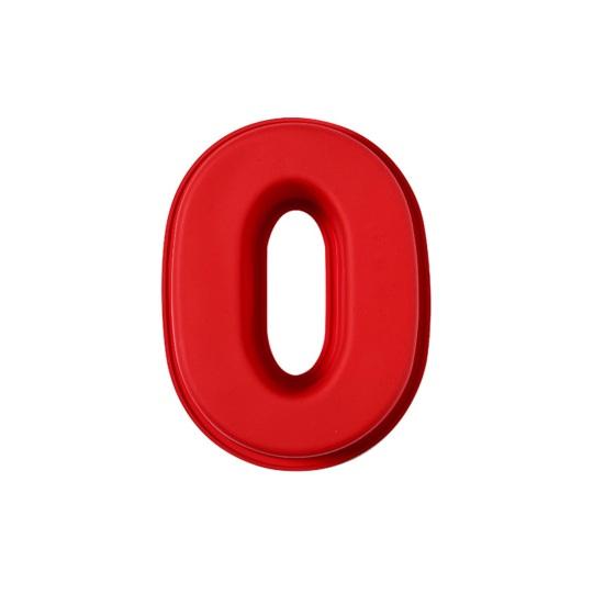 3D digitální dortová forma silikonová nepřilnavá číselná dortová forma na dorty vysoká