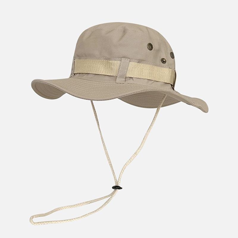 Fisherman Hat Men'S Spring And Summer Thin Travel Sunshade Cowboy Hat Outdoor Sun Protection Fishing And Hiking Hat