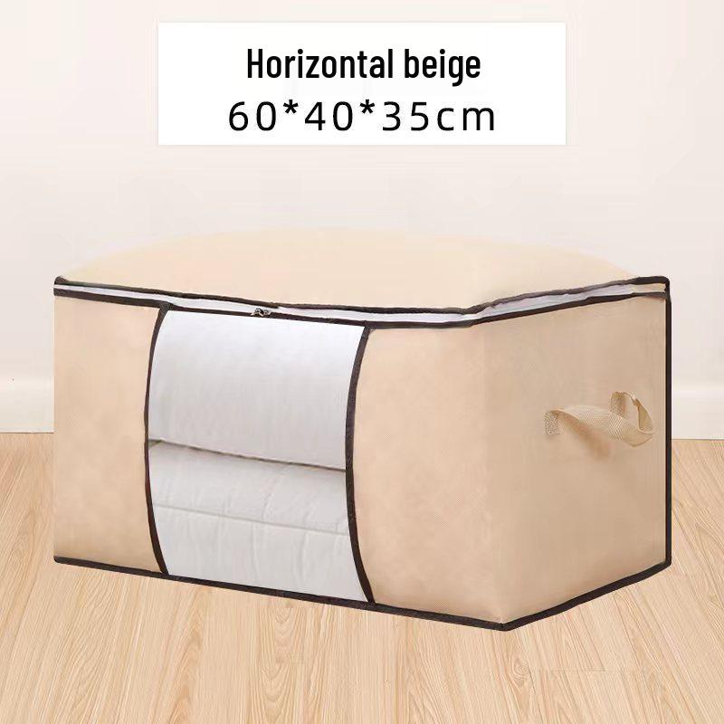 

Хлопковое стеганое одеяло и сумка-органайзер для одежды с окошком, нетканый материал для упаковки и хранения