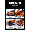 1/32 Scale Apollo Evo Alloy Die Cast Sports Car Model Simulation Sound Door Can Open Racing Birthday Gifts for Children