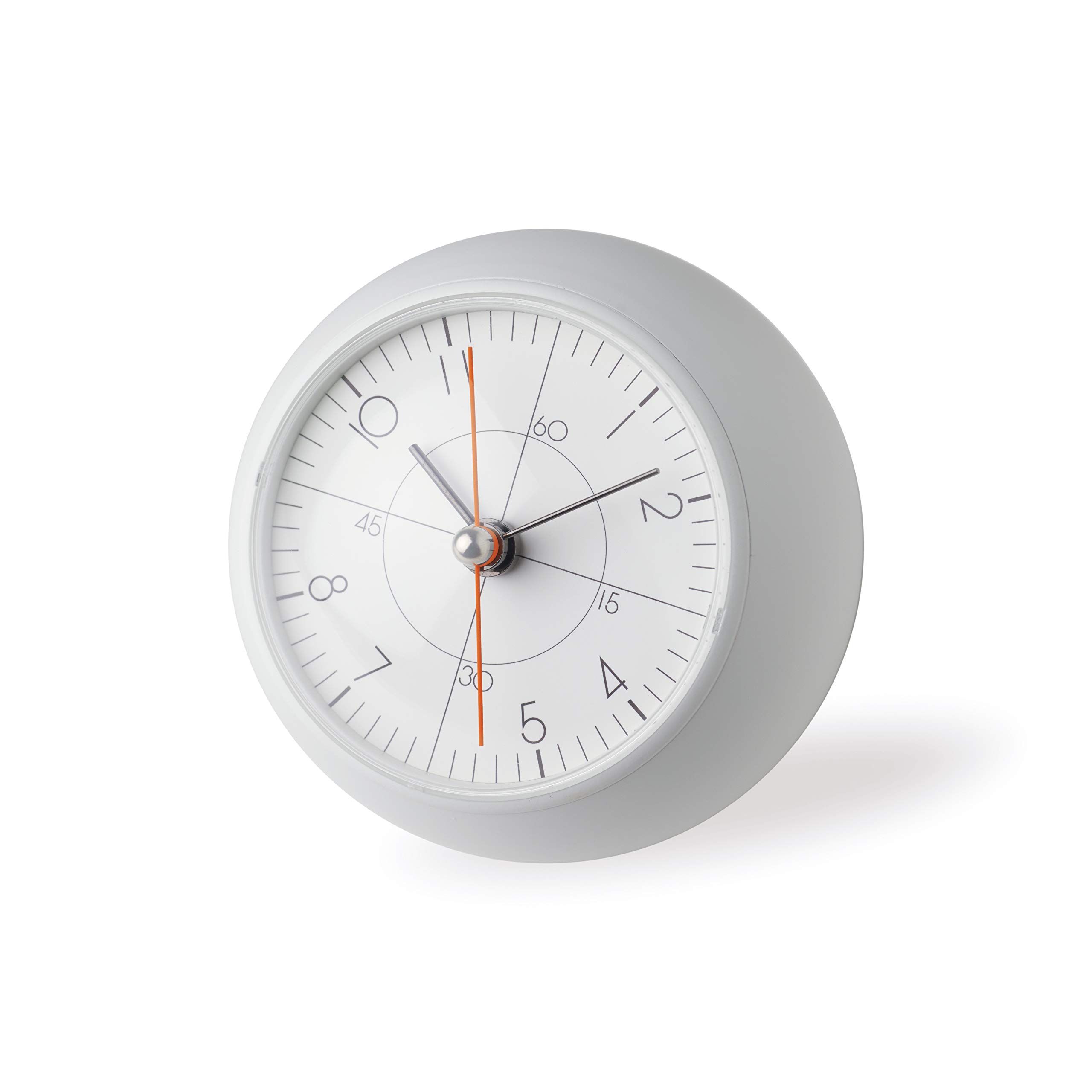 

Lemnos Table Earth Clock Less W10 x H10 x D10 cm Clock, Aluminum, White, (TIL19-09WH) Size белый