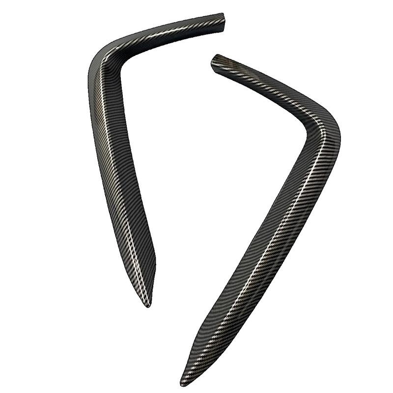 Paar Frontstoßstangenlippe Splitter Seitenschweller für BMW F22 F23 F87 M2 M Sport 2014-2022 Nebelscheinwerferabdeckung Zierleiste