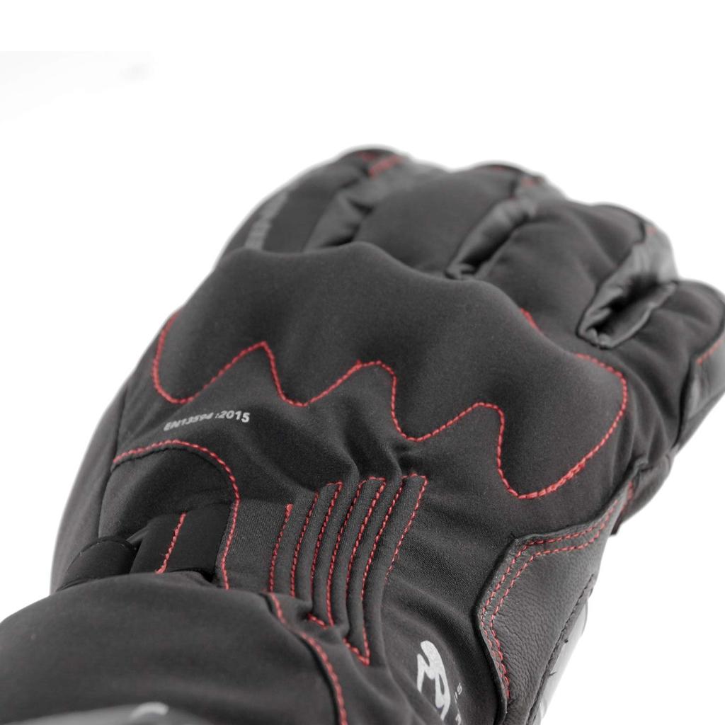 KOMINE AIRGEL Protect Winter Motorcycle Size L Waterproof and CE Stretch Carbon for and Winter Gloves, Black, (GK-828 1273), Cold-Resistant,