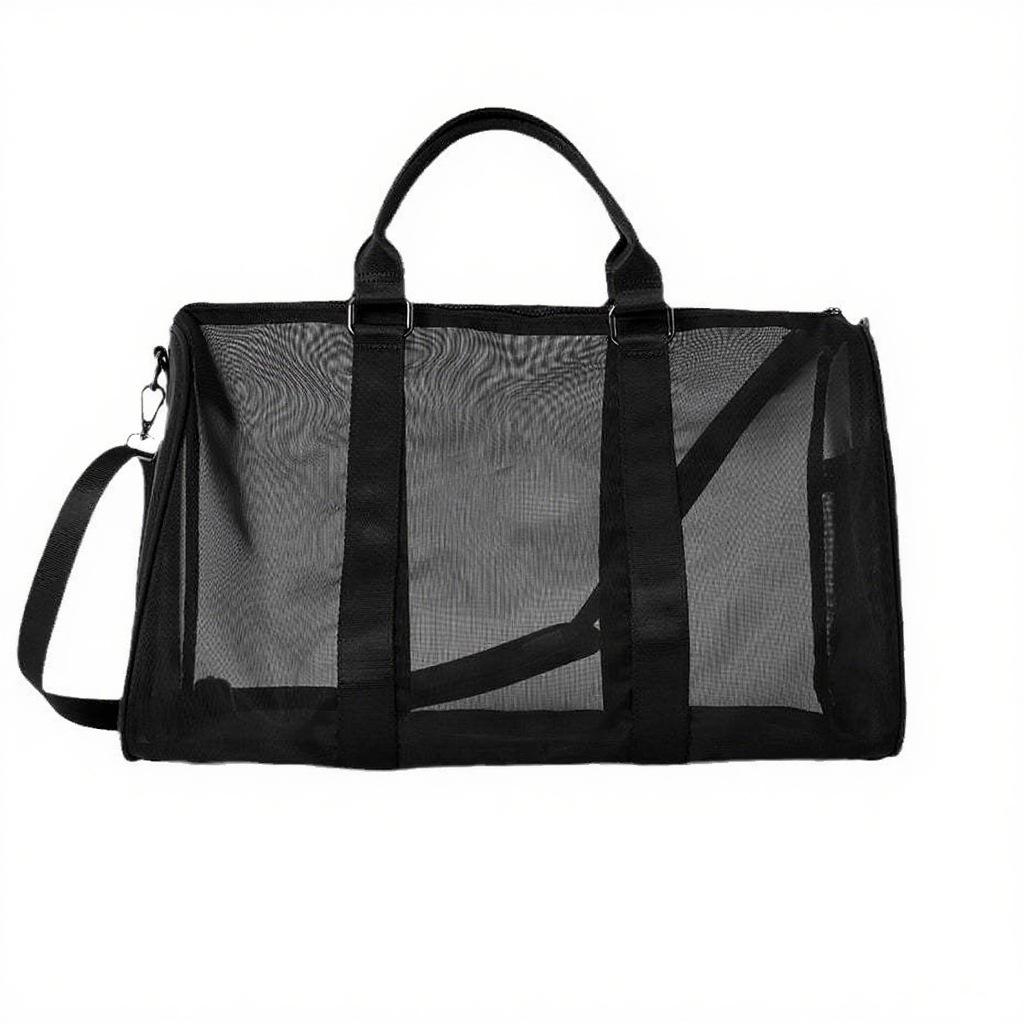 Transparente Netz-Reisetasche für Damen, Schulter-Crossbody-Tasche mit großem Fassungsvermögen, Aufbewahrungstasche für Yoga-Fitness-Sport, Handtasche