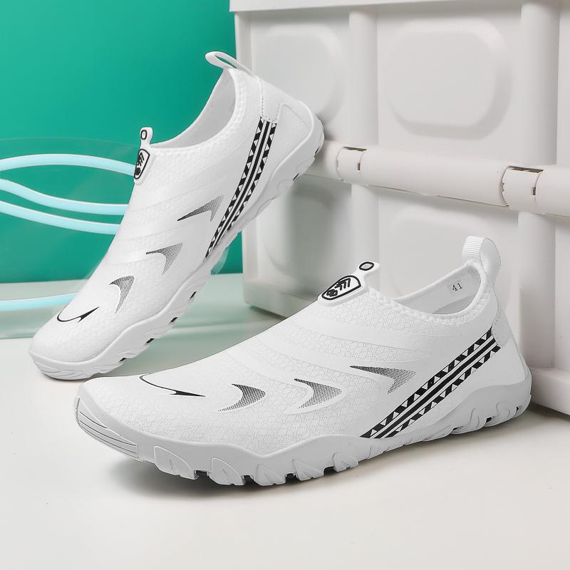 

Fashion Quick Drying Beach Water Shoes Unisex Swimming Aqua Slippers Seaside Barefoot Surfing Upstream Sneakers Women Men Light Sandals 35 белый