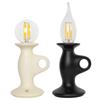 Romantic Candle Shape Light Dimmable Portable Night Light Electronic Candle  Bedroom
