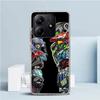 Motorcycle Rider Helmet Soft Cover for Xiaomi Redmi Note 15 14 13 12 Pro Plus Phone Case 14S 11S 11T 11E 10S 10 4G Pattern Shell