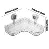 Corner Shower Shelves Heavy Duty Suction Cup Shower Organizer Corner Shelf Bathroom Organizer No Drilling Shower Shower