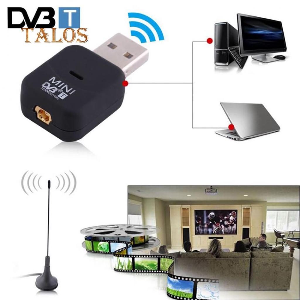 Buy USB 2.0 Mini Digital DVB-T HDTV Tuner Receiver Dongle Stick Remote ...