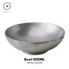 Homlly Tonii Flake Texture 304 Stainless Steel Dinner Salad Soup Bowl (X3PCS)