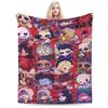 Deads by Daylights Soft Warm Blanket  Girls Boys Plush Throw Blanket Funny Home Decor Flannel Bedspread Sofa Bed Cover