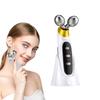 3D Ems Facial Massager Roller Beauty Instrument Anti Aging Wrinkles Tool Facial Lifting Rechargeable V-face Slimming 2023