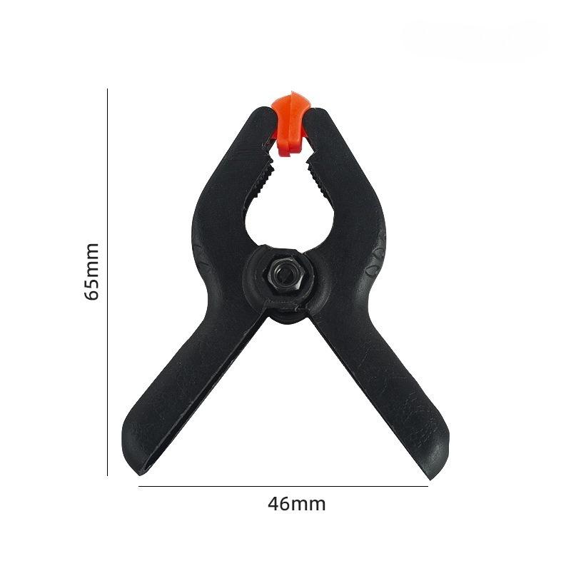 6Pack 2inch Plastic Adjustable Woodworking Clamps Wood Working Tools Spring Clip Carpentry Clamps Outillage Menuiserie