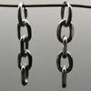 Stainless Steel Punk Exaggerated Chain Link Metal Earrings for Women Personality Hip Hop Party Fashion Jewelry Accessory 2025