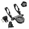 [REC MOUNT] Type 9 CATEYE Combo Mount (with Lower Adapter) + CATEYE Light Adapter GP-CATHL2 [9-CAT+GP/GP-CATHL2] for 31.8mm Handlebar Clamp Diameter