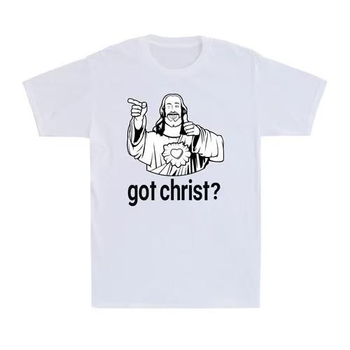 Got Christ T Shirt Jesus Buddy Christ Religious Faith Vintage Men s T-Shirt S разноцветный