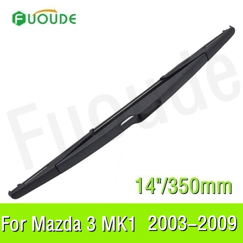 For Mazda 3 MK 1 Rear Wiper Blade 14"/350mm Car Windshield Windscreen Rubber 2003-2009