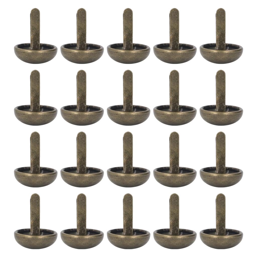 200pcs Decorative Metal Tack Trim Electroplating Trtment Burr   Wr Resistant   Making Nails Hardware for Bags
