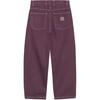 Carhartt WIP Brandon Pant Loose Straight Leg Zipper Comfortable Simple Casual Pants Men Pants I034809-3J1-4J