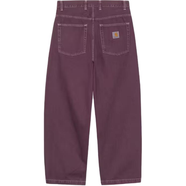 Carhartt WIP Brandon Pant Loose Straight Leg Zipper Comfortable Simple Casual Pants Men Pants I034809-3J1-4J