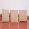 1:12 Dollhouse Miniature Wardrobe Locker Storage Vertical Cabinet Bedroom Decor