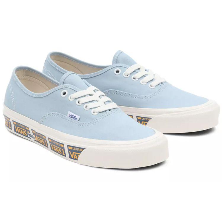 Vans Authentic 44 DX Anaheim Factory - Vanity Plate Light Blue Unisex Sneakers VN0A5KX4AXC