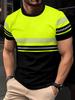 Tricou bărbătesc cu mânecă scurtă și gât rotund