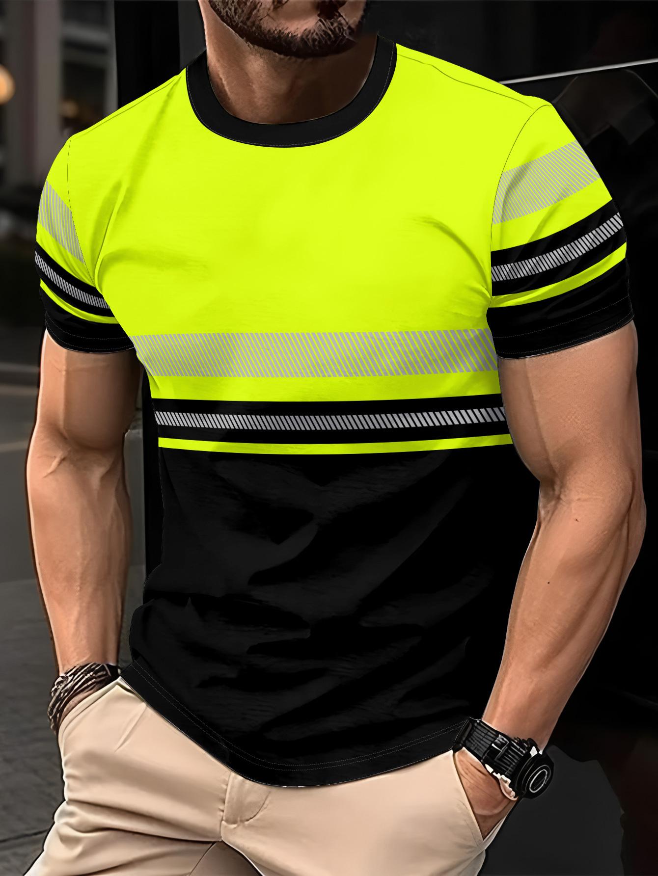 Men s short sleeve crew neck T-shirt S