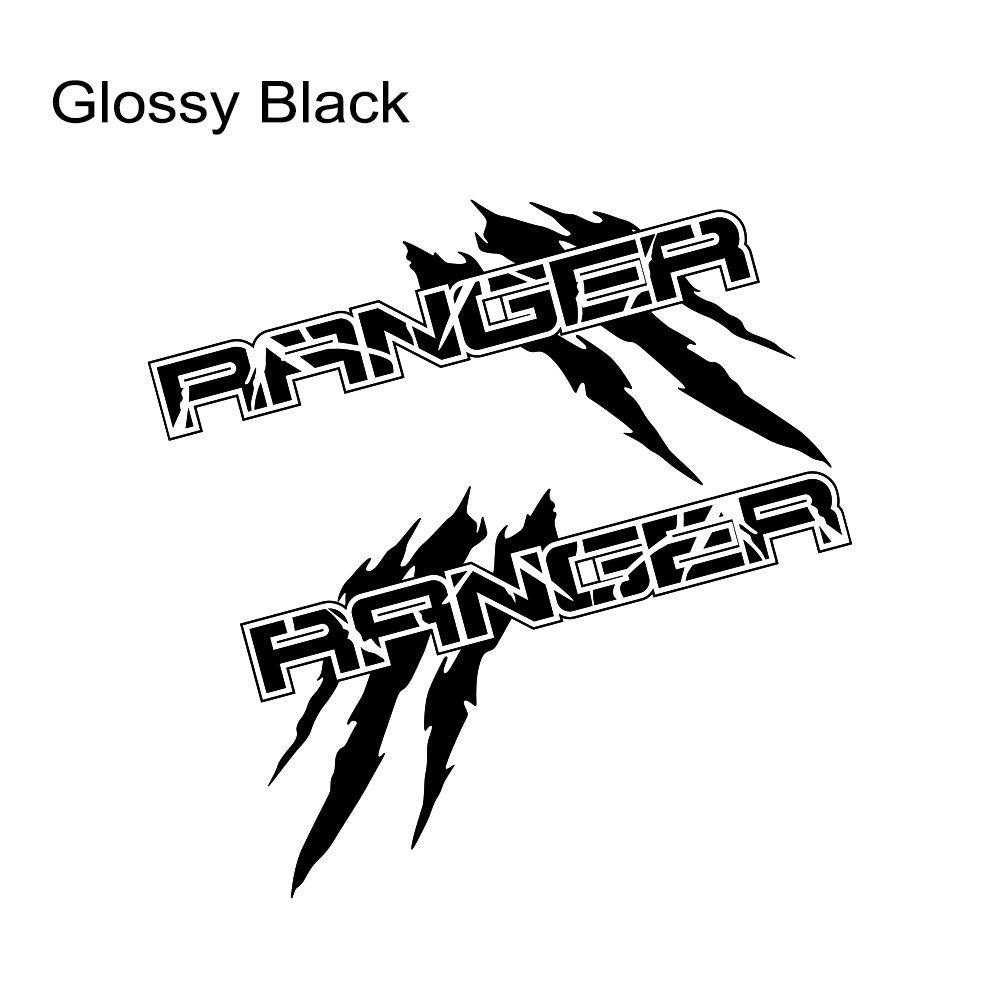 nlbn7 Car Body Side Sticker For Ford Ranger Raptor XLT XL Lariat T6 Trim Pickup Truck Bed Decor Cover Decal Auto Tuning Decoration