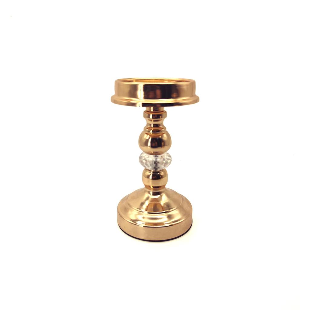 Nordic Gold Candlestick Decor - Simple Luxury for Weddings & Home Dining Table