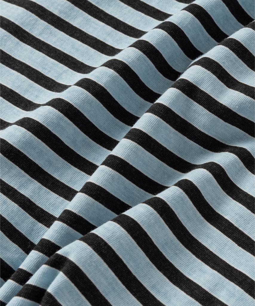 NONBLANK Sky Stripe T-Shirt_Sky Blue