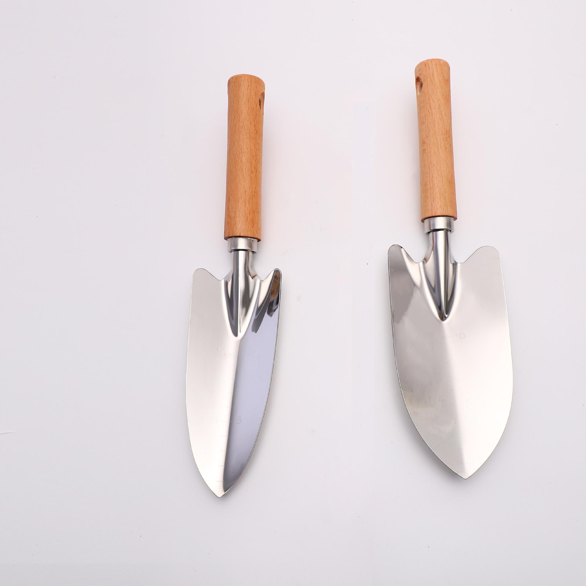 

2 шт. Садовые инструменты Лопатка для прополки, совок и грабли Экономичные ручные лопатки для копания, пересадки, посадки, прополки