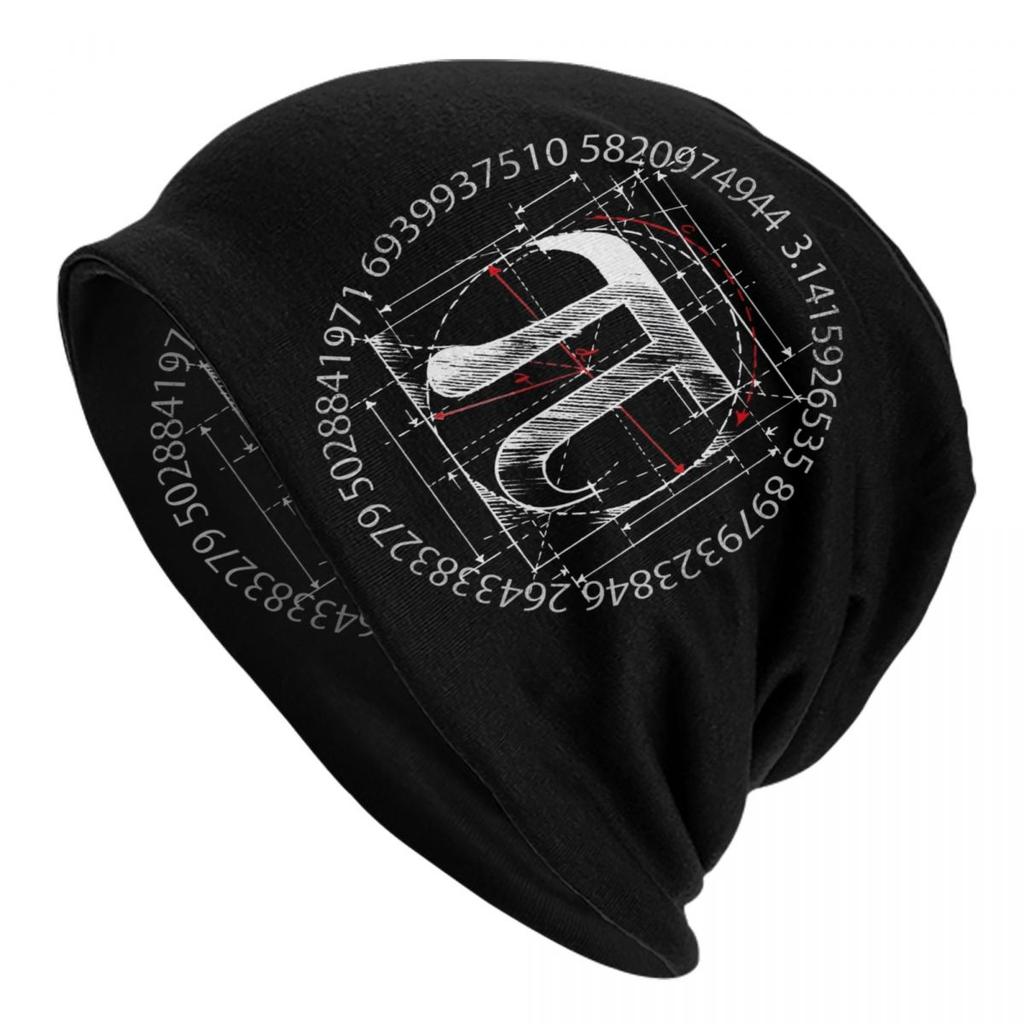 Custom Pure Math Nerd Bonnet Hats Hip Hop Knit Hat For Women Unisex Winter Warm Physics Science Skullies Beanies Caps