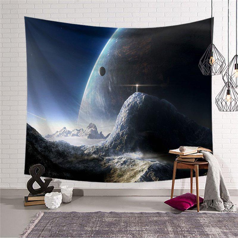 Starry Sky Tapestry: European & American Decorative Wall Hanging, Polyester Fabric, Perfect for TV Backgrounds & Photography Backdrops.