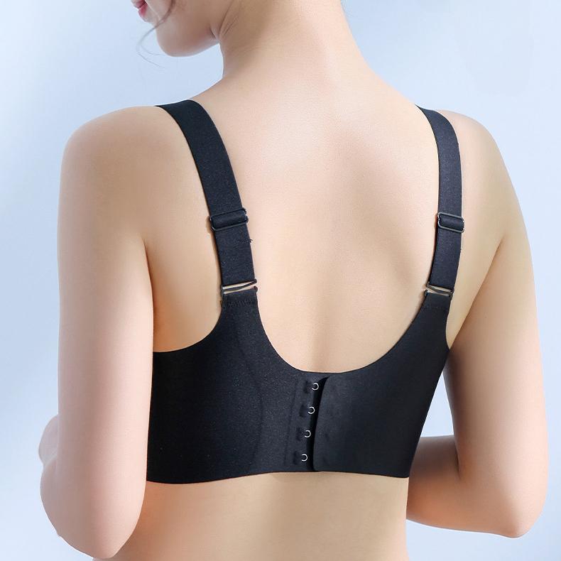 Soft Support Bra for Women Gathering Seamless Bra for Women No Steel Ring Lace Bra for Women