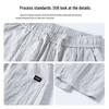 Mark Fairwhale Men's Loose Fit Linen Blend Straight-Leg Pants