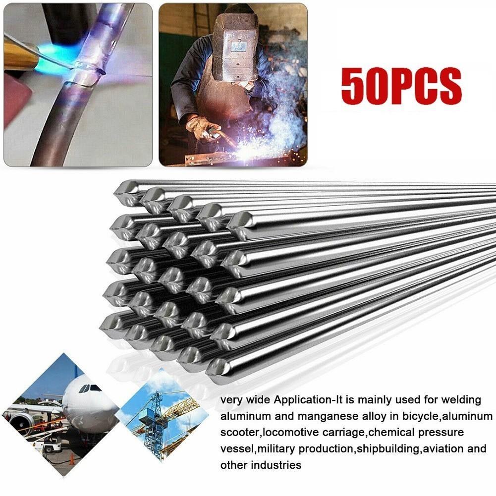 1.6mm 50pcs Solder Tool Welding Rods Wire Brazing 25cm Easy Melt