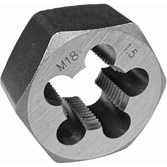 M12 x 1.5 Hex Die Rethreading Die Thread Die Carton Steel For Right Hand