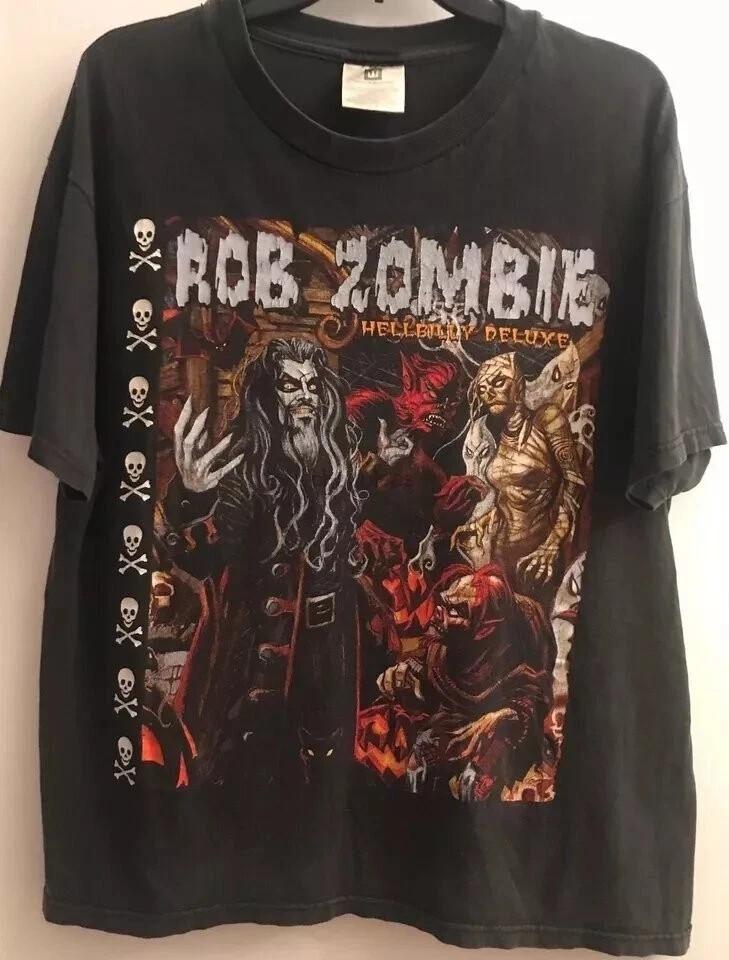 Rob Zombie Inspired Reprint T Shirt Dragula Heavy Metal Horror Rock Tee Unisex T-Shirt XXXXL