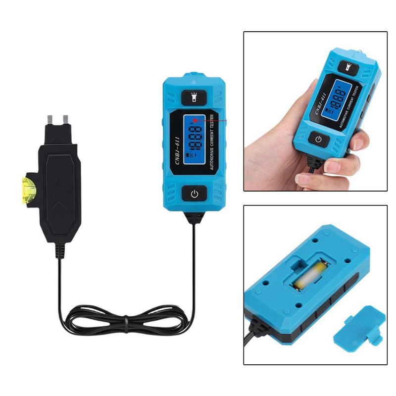 

Car Fuse Finder Current Tester With Current Detection Battery-Free Precise Car Current Measurement Leak Current Tester Tools