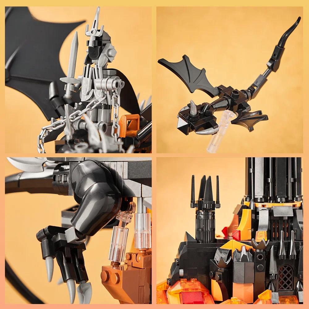Ungiftige DIY Magischer Turm Bausteine Kreative Moc Technische Montagebausteine Stem Pädagogisches Set Geschenk Für Erwachsene Kinder Weihnachten