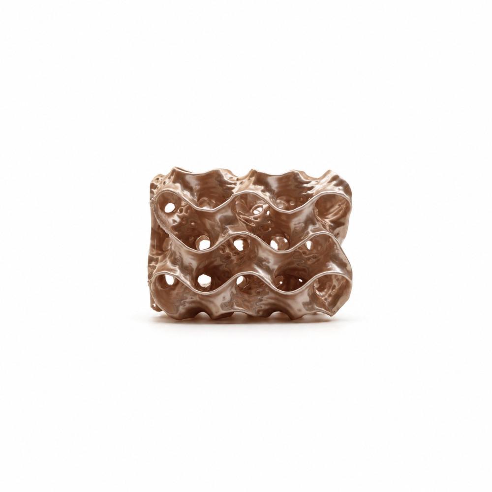 3D Printed Porous Fish Breeding Cave Hollow Out Wave-Shape Fish Tank Shrimp Hideout Multi Channel Plastic Small Fish Safe Refuge
